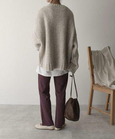 Ivory Drift Sweater