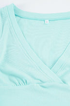 Y2K Elegant Cropped Midi Sleeve Blouse