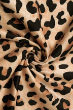 Leopard Cropped Bandeau Cami Top