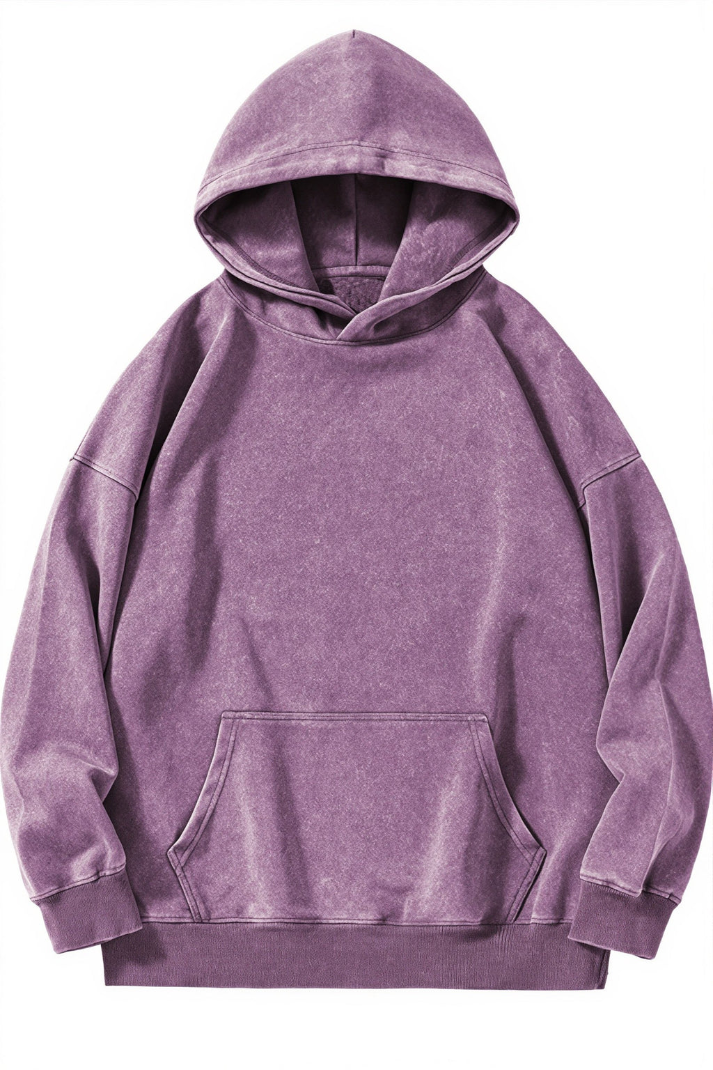 Retro Washed Oversized Pullover Hoodie