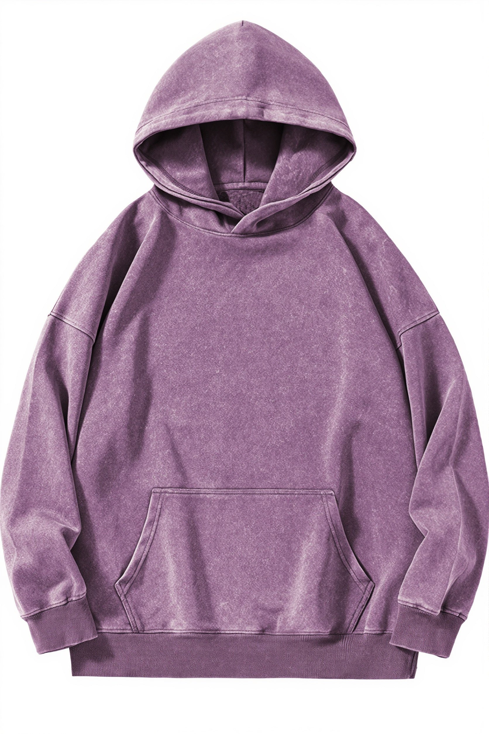 Retro Washed Oversized Pullover Hoodie