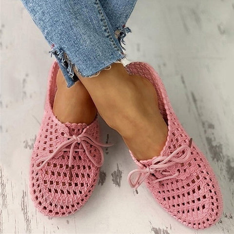 Women's Sandals 2022 Summer Handmade Ladies Shoes Leather Breathable Sandals Women Flats Retro Style Cusomized Support Slipper
