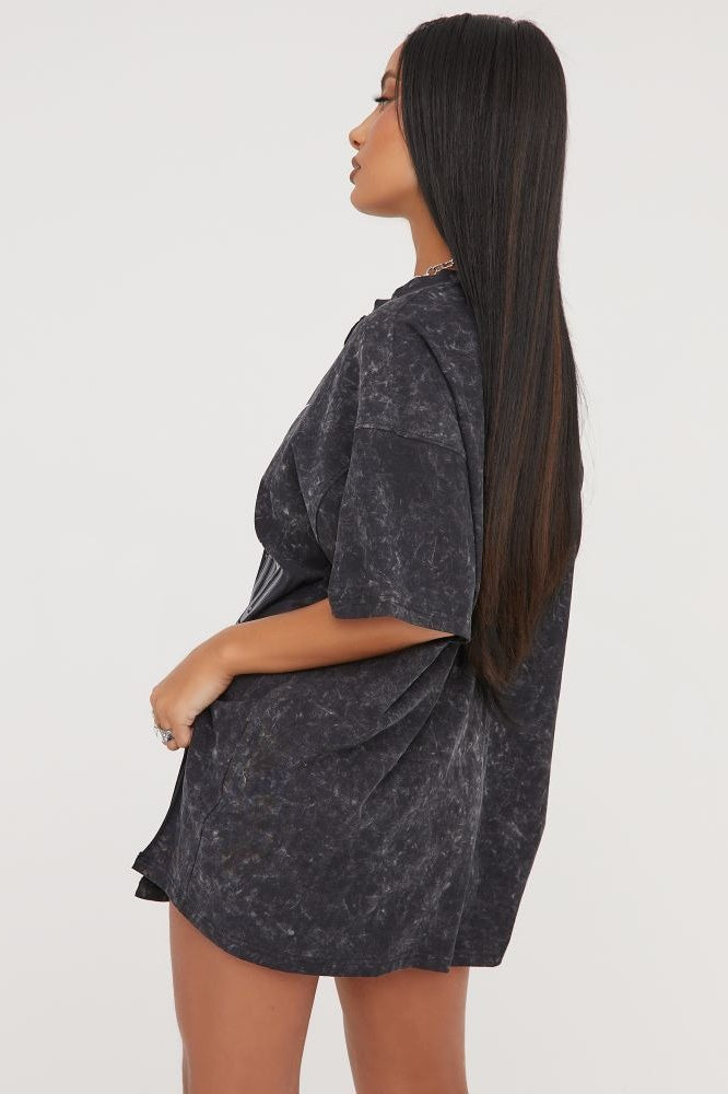Loose Casual Sexy V Neck Vintage T-shirt
