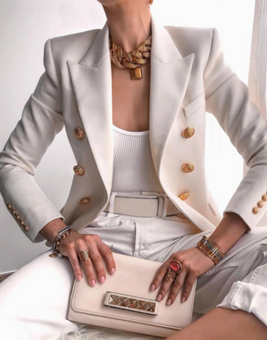 MIRABELLA WEISSER BLAZER 