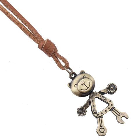 Retro Art Kleine Frische Trend Halskette 