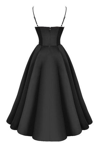 Suspender V-Neck Sleeveless Tutu Maxi Dress