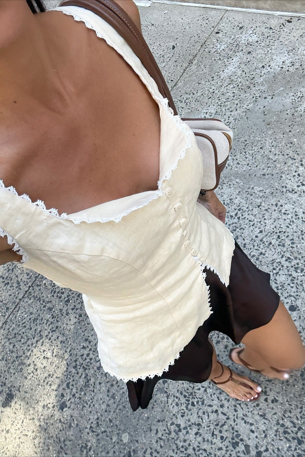 Slim Fit Sleeveless Casual Layering Cami Top