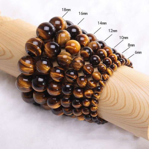 Natural Tiger Eye Gemstone Bracelet