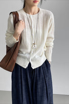 Atmospheric Wool Knit Cardigan
