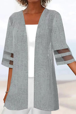 Prendas de abrigo casuales de color liso (6 colores) 