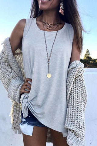 Camiseta informal con chaleco Meridress Gloomy