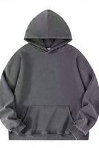 Retro Washed Oversized Pullover Hoodie