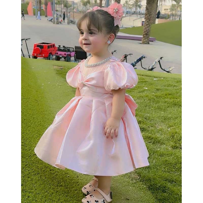 Cute Baby Girl Beauty Pageant Dress Toddler First Communion Princess Dress