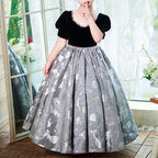 Kleinkind-Ballkleid, Mädchen-Kommunionskleid, Prinzessinnenkleid, Festkleid, flauschiges Partykleid 