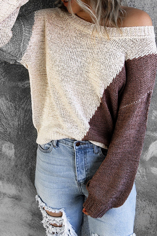 Tops básicos de cuello redondo con estampado de colores de calle (8 colores) 