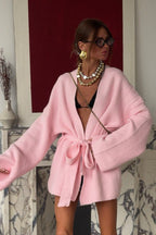 Belted Midi Cardigan