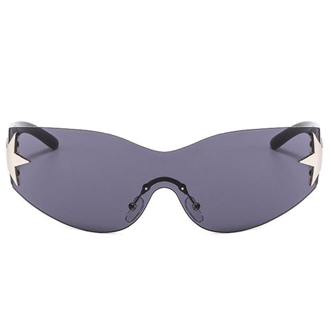 Casual Daily The stars Patchwork Sunglasses