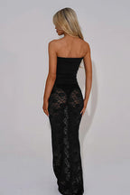 Lace Solid Three Piece Swim Sets