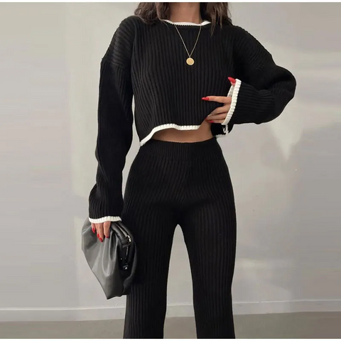 Conjunto de suéter y pantalón Lily 