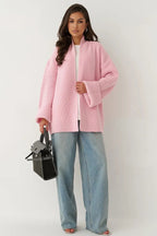 Relaxed Cozy Tie Waist Knit Cardigan
