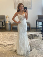 Meerjungfrauen-Abendkleid, langes Ballkleid