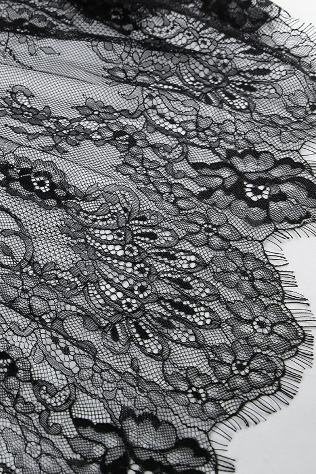 Sexy Solid V Neck Loose Lace Maxi Dress