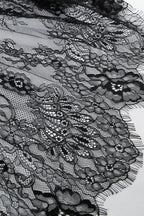 Sexy Solid V Neck Loose Lace Maxi Dress