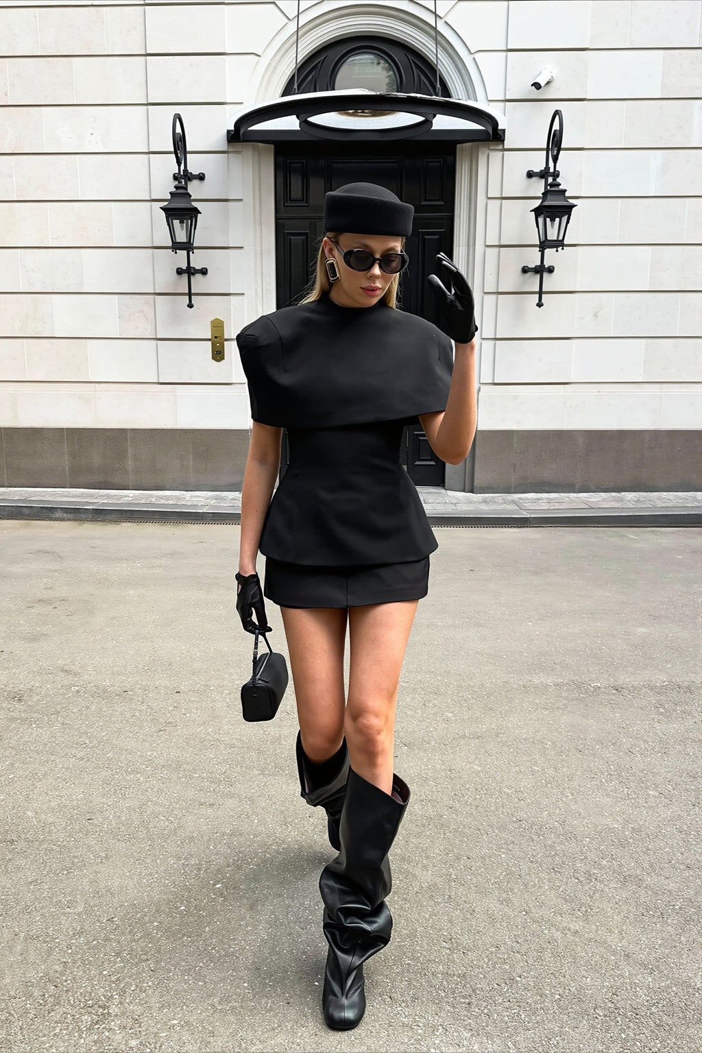 Elegant Shrug Top Two Piece Everyday Blouse