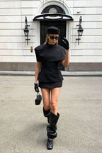 Elegant Shrug Top Two Piece Everyday Blouse