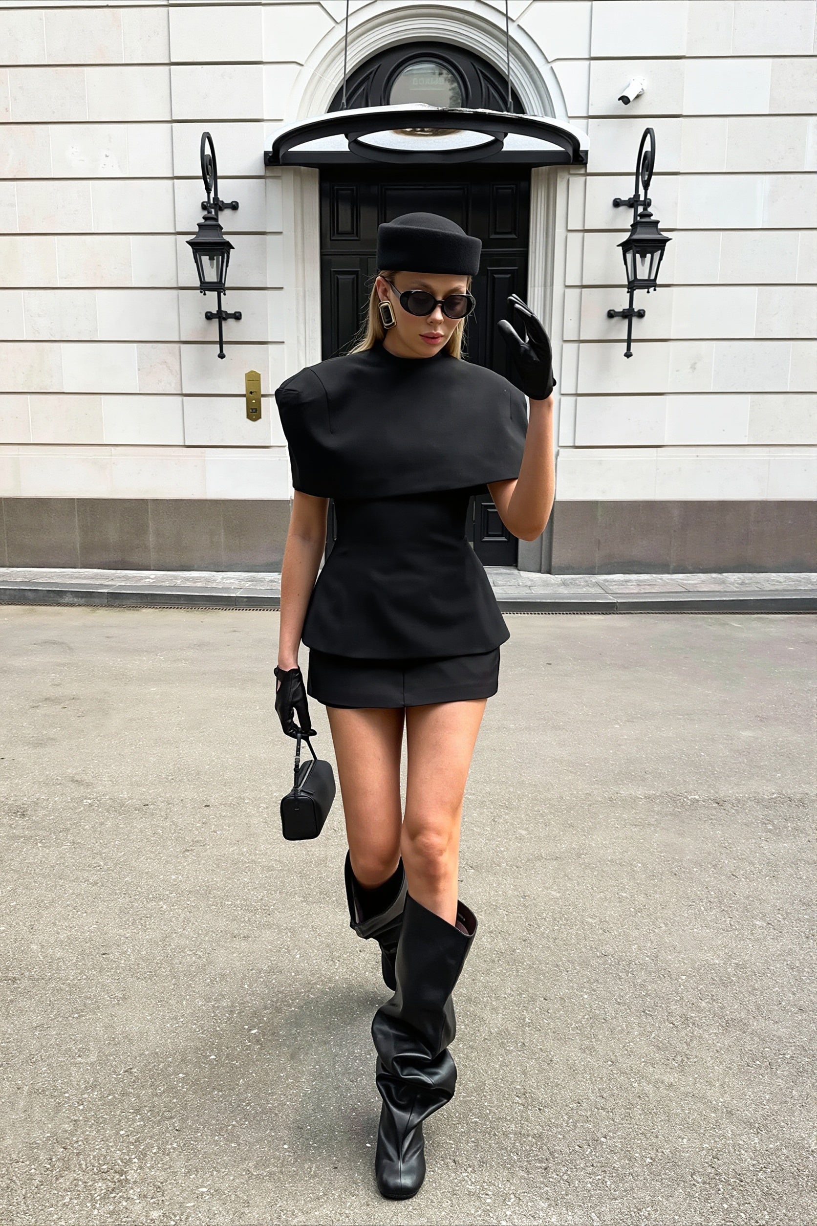 Elegant Shrug Top Two Piece Everyday Blouse