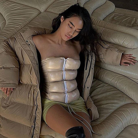 TARUXY - Cárdigan liso ajustado sin mangas para mujer, chaleco sexy ajustado, chalecos para mujer, moda urbana, ropa de invierno para mujer 2023 