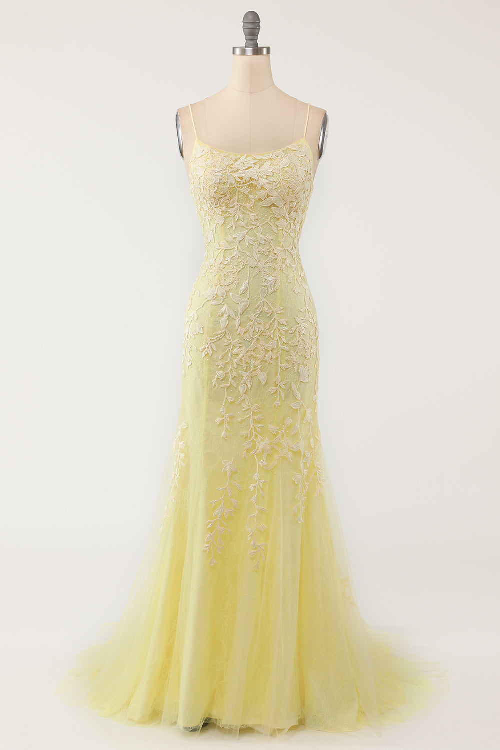 Meerjungfrauen-Abendkleid, langes, rückenfreies Ballkleid