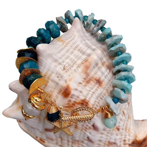 Blaues Meer-Armband 