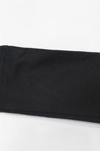 High Neck Long Sleeve Maxi Dress