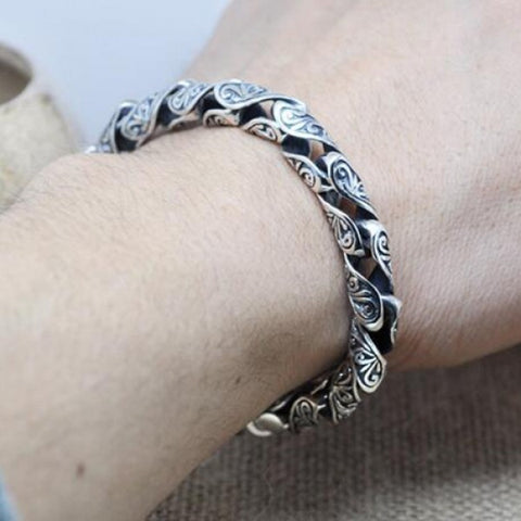 Sterling Silver Ivy Bracelet