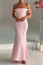 Jacquard Bodycon Cami Maxi Dress