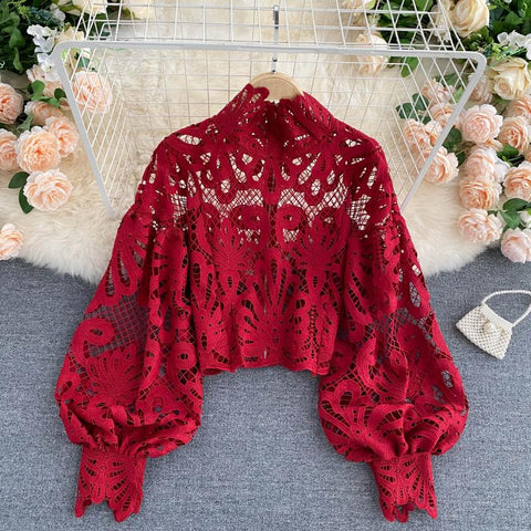 Joselyn Spitzenbluse 