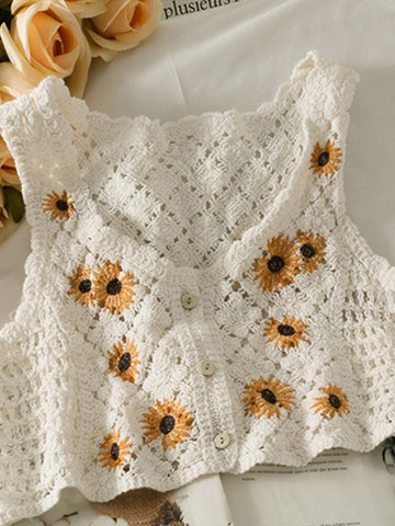 Knitted tops for women colorblock sexy crop tops off shoulder embroidered camis for woman sleeveless patchwork tanke top omighty