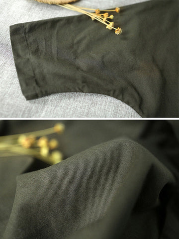 Original Solide Kapuze Langarm Oberbekleidung &amp; Mantel 