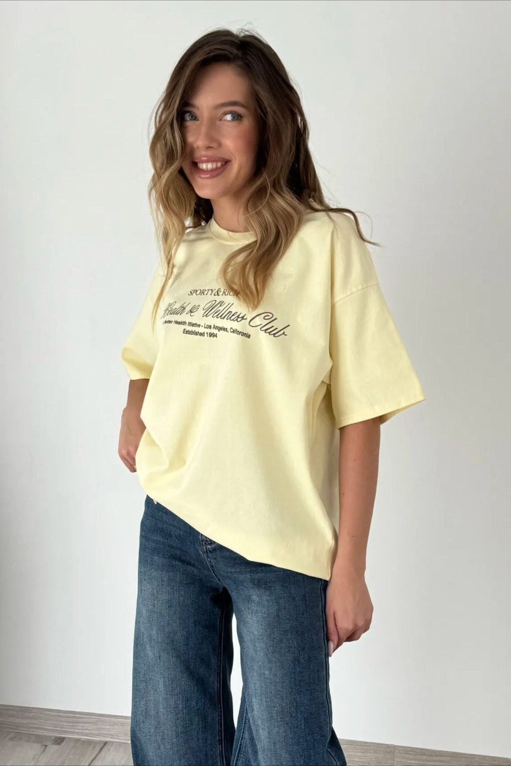 Minimalist Casual Cotton Letter Print Short Sleeve T-shirt