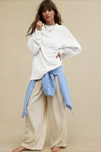 Oversized Crew Neck Hoodie