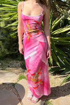 Sweet Floral Cami Maxi Dress