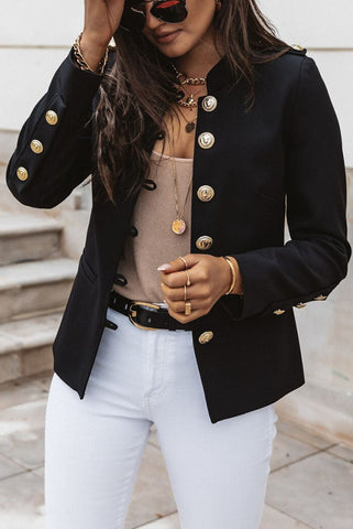 Clever Thoughts – Zweireihiger, leichter Blazer 