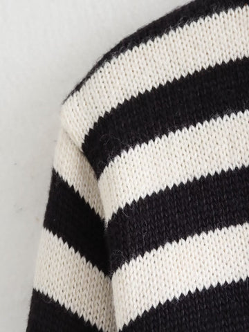 Early Autumn Women Clothing Casual Classic All Match Knitted Cardigan