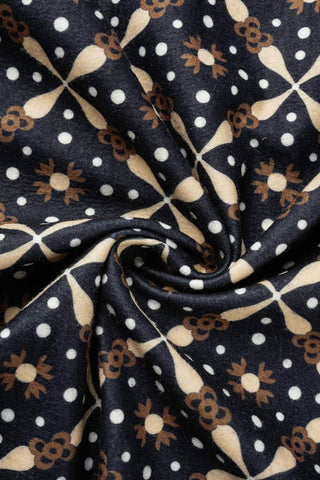 Lässiger Print Patchwork Knöpfe Umlegekragen Oberbekleidung (9 Farben) 