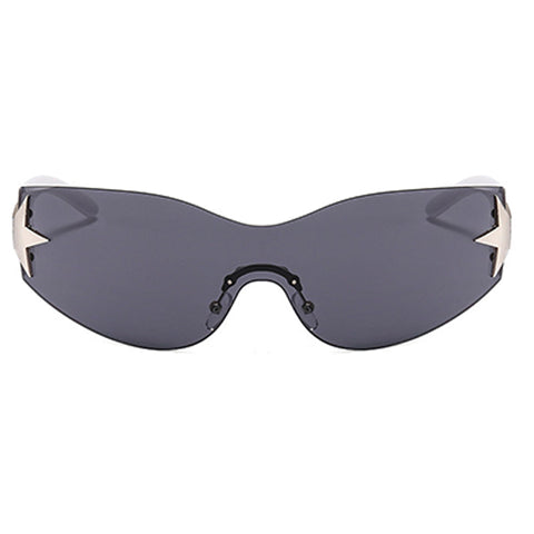 Casual Daily The stars Patchwork Sunglasses