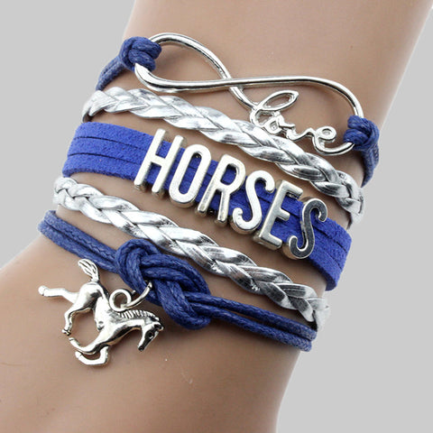 Pulseras de patchwork con letras de moda para uso diario 