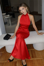 Backless Sleeveless Slim Maxi Dress