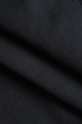 Blazer básico con cinturón y solapa con muesca en color liso 