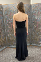 Etui-Abschlussballkleid mit Herzausschnitt